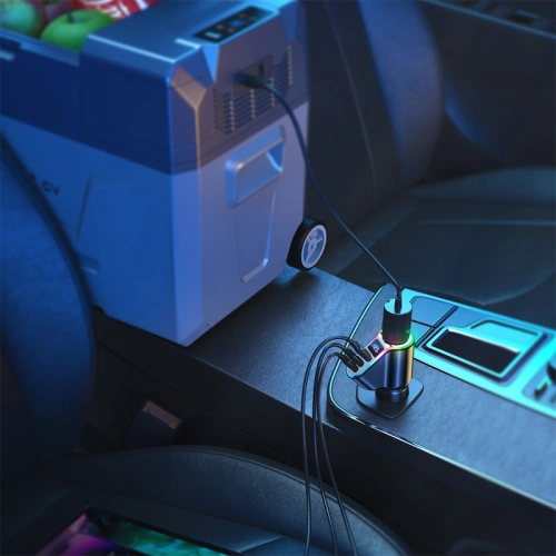Kup Autonabíječka Joyroom 4w1 USB-A QC 3.0/2xUSB-C PD 150W černá (JR-CL21) - JYR590 - {ean13} - Sklep Home Screen