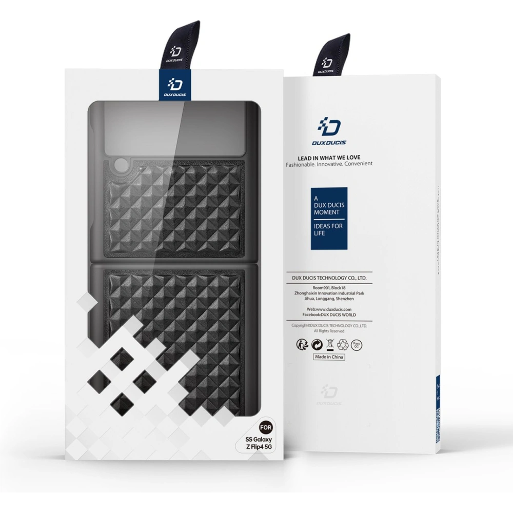 Etui Dux Ducis Venice Samsung Galaxy Z Flip 4 czarne