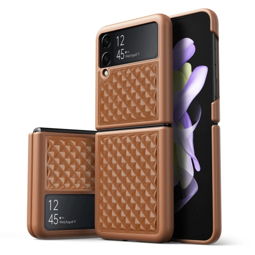 Kup Etui Dux Ducis Venice Samsung Galaxy Z Flip 4 hnědé - DDS1579 - {ean13} - Sklep Home Screen