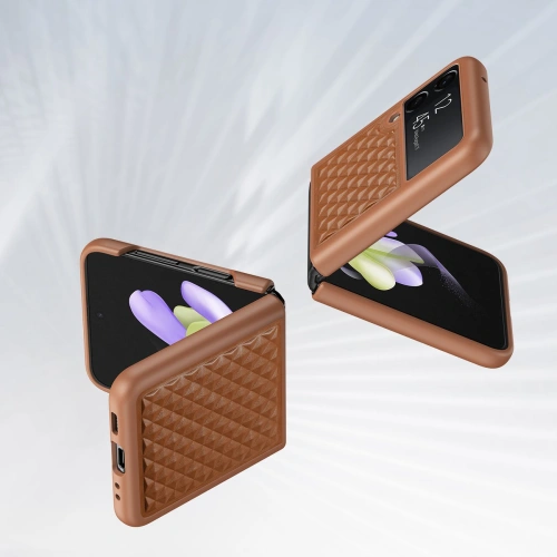 Kup Etui Dux Ducis Venice Samsung Galaxy Z Flip 4 brązowe - DDS1579 - {ean13} - Sklep Home Screen