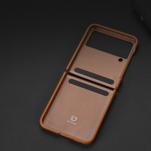 Buy Dux Ducis Venice Samsung Galaxy Z Flip 4 brown - DDS1579 - {ean13} - Home Screen Store Europe