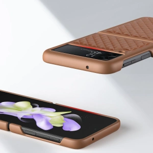 Case Dux Ducis Venice Samsung Galaxy Z Flip 4 braun