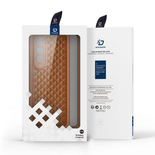 Buy Dux Ducis Venice Samsung Galaxy Z Fold 4 brown - DDS1583 - {ean13} - Home Screen Store Europe