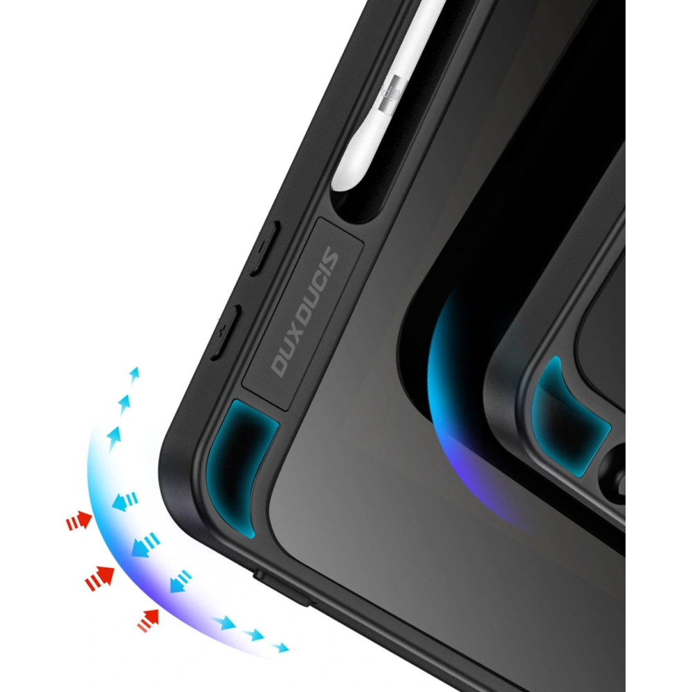 Etui Dux Ducis Magi Apple iPad 10.9 2022 (10. generacji) czarne