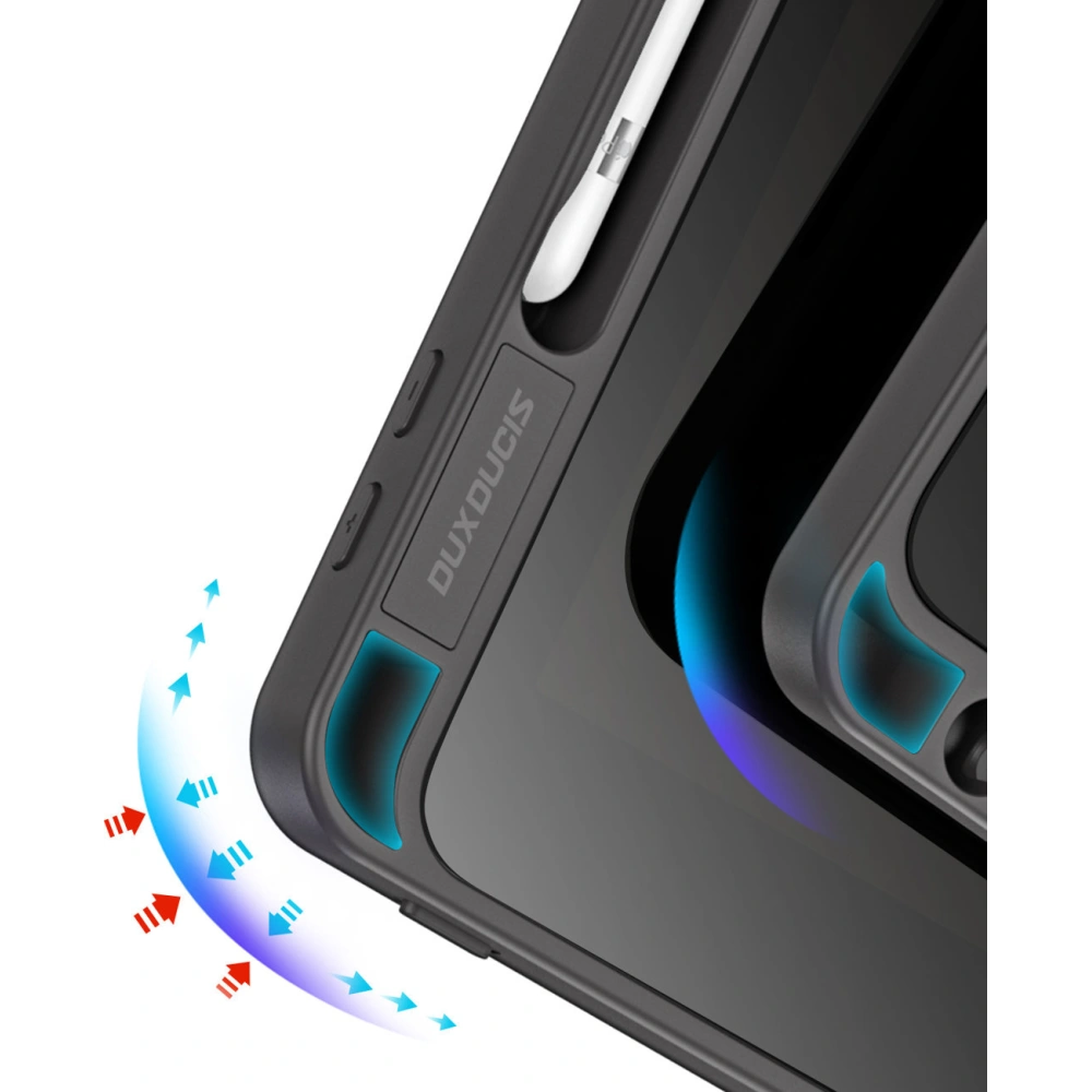 Etui Dux Ducis Magi Apple iPad 10.9 2022 (10. generacji) szare