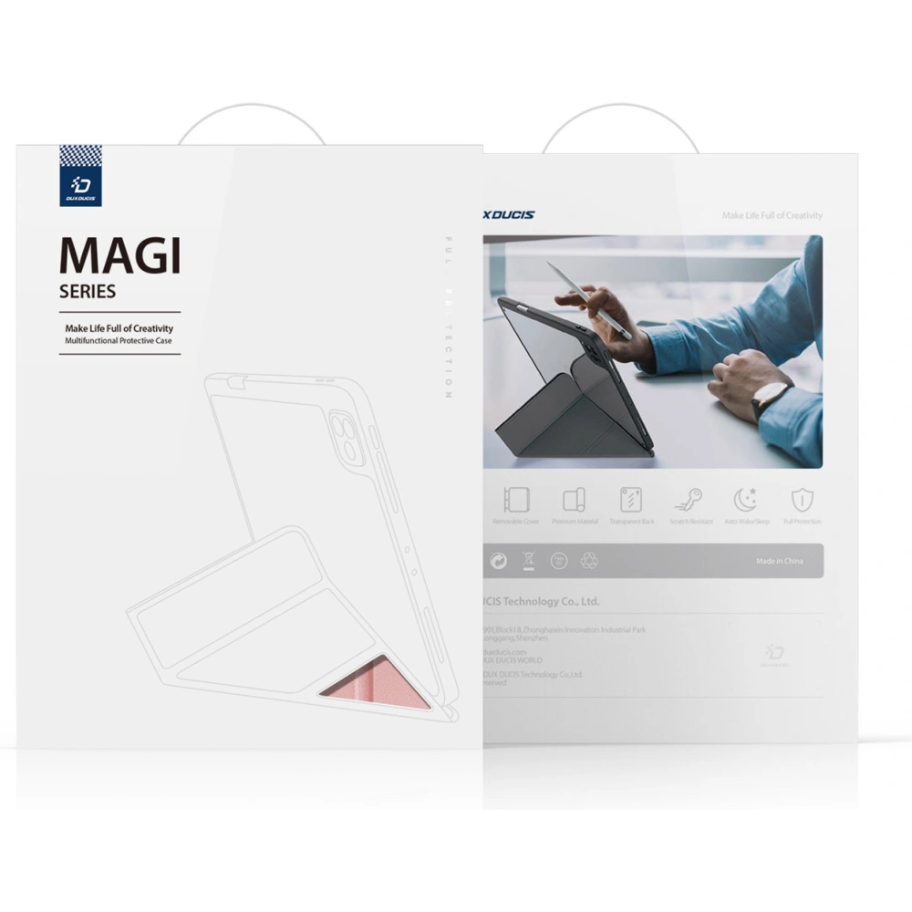 Etui Dux Ducis Magi Apple iPad 10.9 2022 (10. generacji) różowe