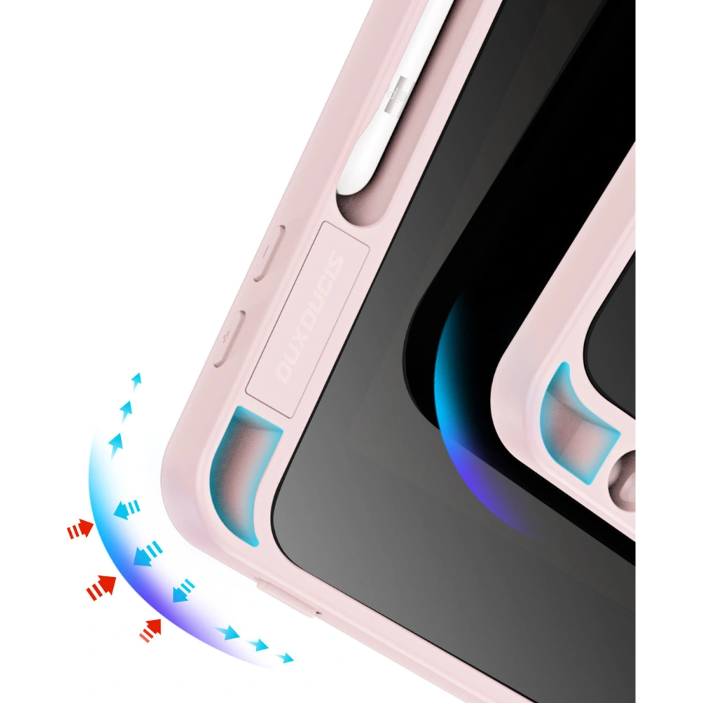 Etui Dux Ducis Magi Apple iPad 10.9 2022 (10. generacji) różowe