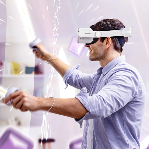 Kup Pasek Joyroom Oculus Quest 2 fehér (JR-QS1) - JYR593 - {ean13} - Sklep Home Screen