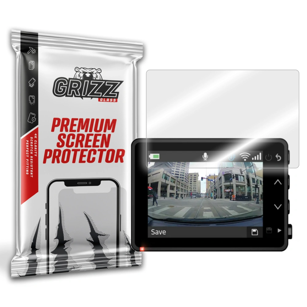 Szkło hybrydowe GrizzGlass HybridGlass do Garmin Dash Cam 57