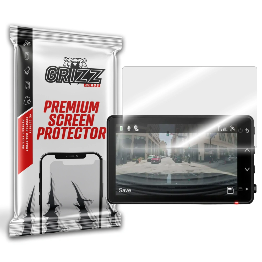 Szkło hybrydowe GrizzGlass HybridGlass do Garmin Dash Cam Live
