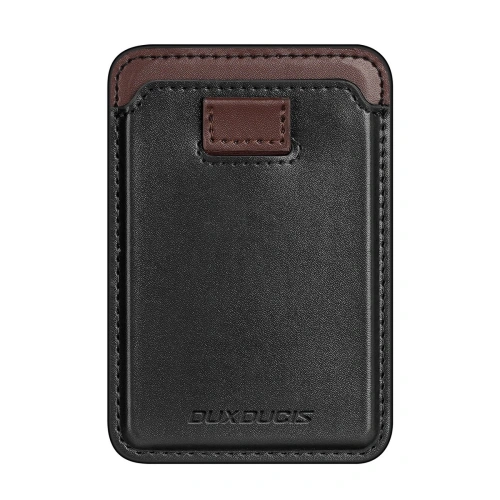 Kup Kieszeń na karty Dux Ducis Magnetic Leather Wallet MagSafe do iPhone Anti-RFID czarne - DDS1601 - {ean13} - Sklep Home Screen