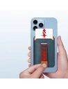 Kup Kapsa na karty Dux Ducis Magnetic kožená peněženka MagSafe pro iPhone Anti-RFID modrá - DDS1602 - {ean13} - Sklep Home Screen