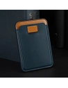 Kup Kapsa na karty Dux Ducis Magnetic kožená peněženka MagSafe pro iPhone Anti-RFID modrá - DDS1602 - {ean13} - Sklep Home Screen
