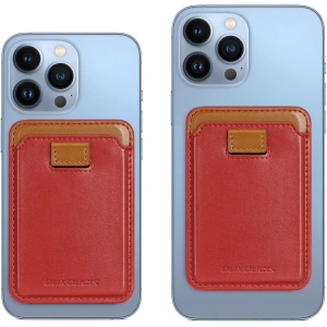 Buy Dux Ducis Magnetic Leather Wallet MagSafe for iPhone Anti-RFID red - DDS1603 - {ean13} - Home Screen Store Europe