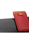 Kup Buzunar pentru carduri Dux Ducis Magnetic Leather Wallet MagSafe pentru iPhone Anti-RFID roșu - DDS1603 - {ean13} - Sklep Home Screen