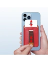Kup Kapsa na karty Dux Ducis Magnetic Kožená peněženka MagSafe pro iPhone Anti-RFID červená - DDS1603 - {ean13} - Sklep Home Screen
