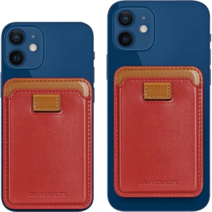 Kup Kieszeń na karty Dux Ducis Magnetic Leather Wallet MagSafe do iPhone Anti-RFID czerwone - DDS1603 - {ean13} - Sklep Home Screen
