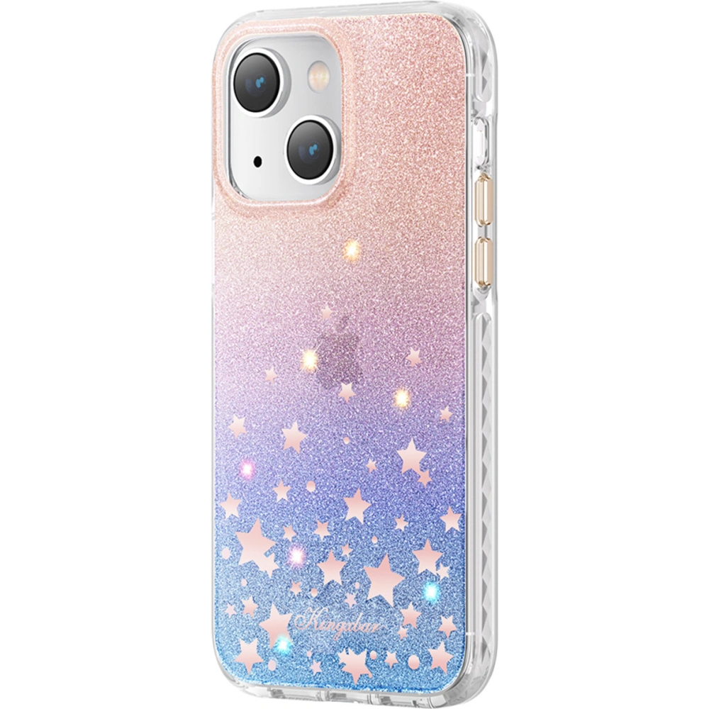 Etui Kingxbar Heart Star Apple iPhone 14 zodiac