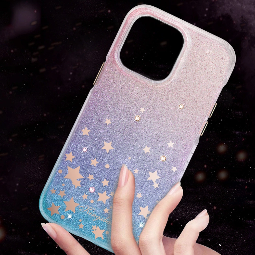 Etui Kingxbar Heart Star Apple iPhone 14 zodiac