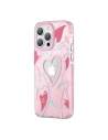 Etui Kingxbar Heart Star Apple iPhone 14 Pro rózsaszín szív