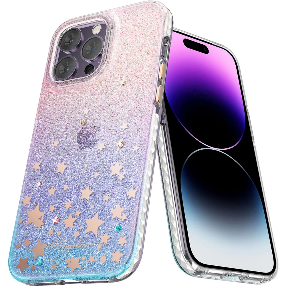Etui Kingxbar Heart Star Apple iPhone 14 Plus / 15 Plus zodiac
