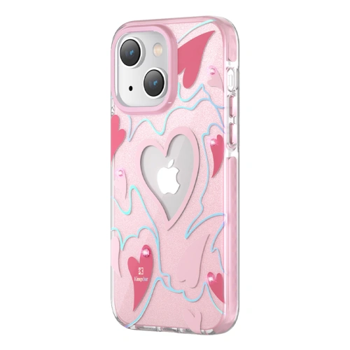 Kup Case Kingxbar Herzstern Apple iPhone 14 Plus / 15 Plus pinker Herz - KGX532 - {ean13} - Sklep Home Screen