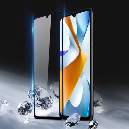 Kup Sticlă temperată Dux Ducis 9D Tempered Glass pentru Xiaomi Poco C40 negru - DDS1610 - {ean13} - Sklep Home Screen