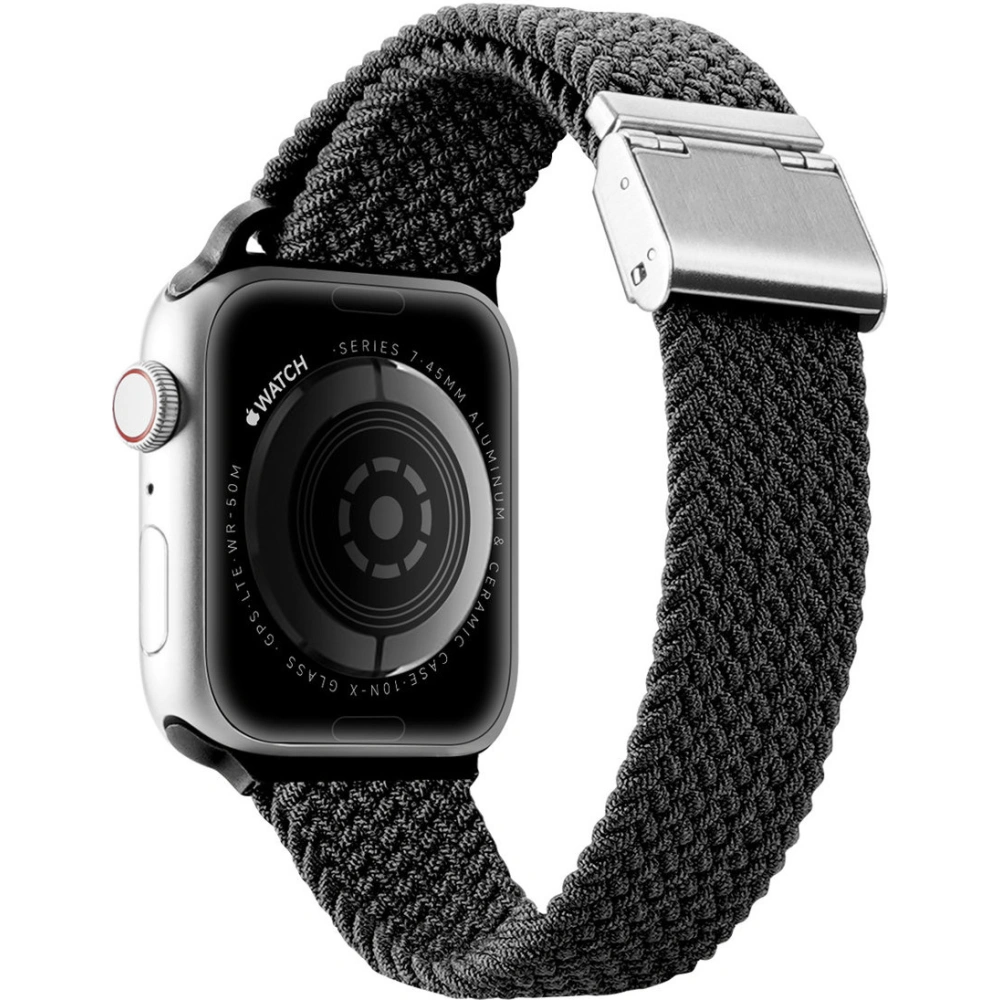 Pasek Dux Ducis Strap Mixture II Apple Watch 4/5/6/7/SE/8/9/10 40/41/42mm czarny