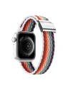 Kup Pasek Dux Ducis Strap Mixture II Apple Watch 4/5/6/7/SE/8/9/10 40/41/42mm světlé pruhy - DDS1619 - {ean13} - Sklep Home Screen