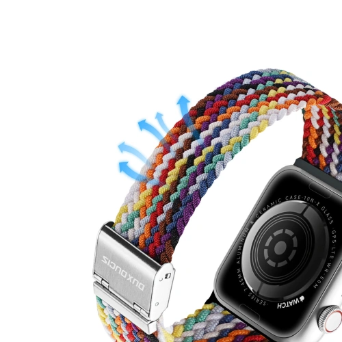 Kup Pasek Dux Ducis Strap Mixture II Apple Watch 4/5/6/7/SE/8/9/Ultra 44/45/49mm tęczowy - DDS1620 - {ean13} - Sklep Home Screen