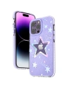 Kup Etui Kingxbar Heart Star Apple iPhone 14 Plus / 15 Plus lila csillag - KGX533 - {ean13} - Sklep Home Screen