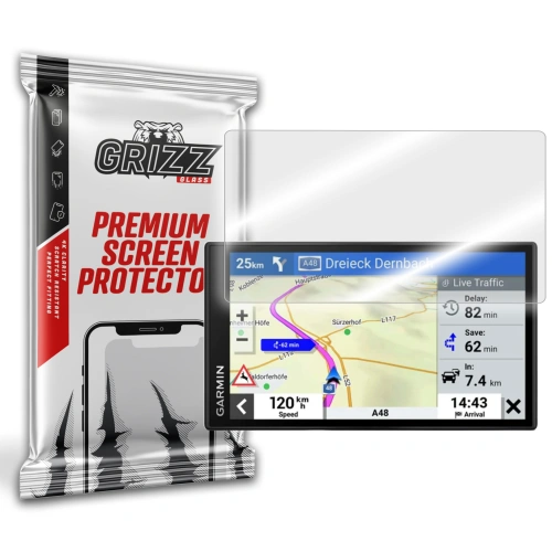 Kup Hybriertes Glas GrizzGlass HybridGlass für Garmin DriveSmart 66 - GRZ4175 - {ean13} - Sklep Home Screen