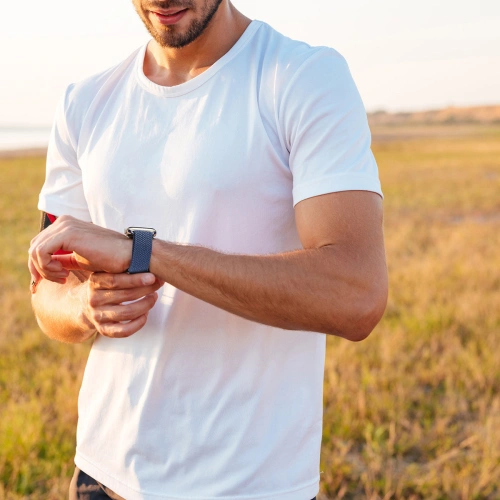 Kup Pásek Dux Ducis Strap Mixture II Apple Watch 4/5/6/7/SE/8/9/Ultra 44/45/49mm modrý - DDS1622 - {ean13} - Sklep Home Screen