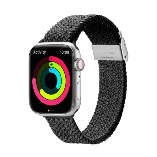 Kup Pás Dux Ducis Strap Mixture II Apple Watch 4/5/6/7/SE/8/9/Ultra 44/45/49mm černý - DDS1623 - {ean13} - Sklep Home Screen