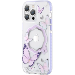 Kup Etui Kingxbar Butterfly MagSafe Apple iPhone 14 Plus / 15 Plus fioletowe - KGX543 - {ean13} - Sklep Home Screen