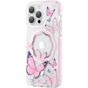 Kup Etui Kingxbar Butterfly MagSafe Apple iPhone 14 Plus / 15 Plus różowe - KGX544 - {ean13} - Sklep Home Screen