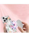 Kup Husă Kingxbar Flora MagSafe Apple iPhone 14 rose - KGX550 - {ean13} - Sklep Home Screen