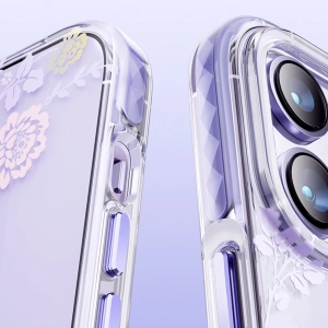 Kup Etui Kingxbar Flora MagSafe Apple iPhone 14 rose - KGX550 - {ean13} - Sklep Home Screen