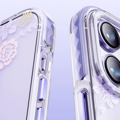 Kup Husă Kingxbar Flora MagSafe Apple iPhone 14 rose - KGX550 - {ean13} - Sklep Home Screen
