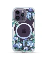 Carcasă Kingxbar Flora MagSafe Apple iPhone 14 orhidee