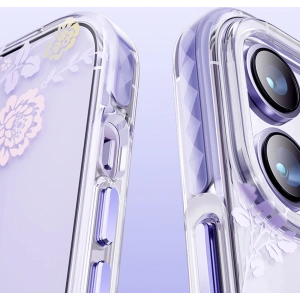 Kup Etui Kingxbar Flora MagSafe Apple iPhone 14 Plus / 15 Plus peony - KGX555 - {ean13} - Sklep Home Screen
