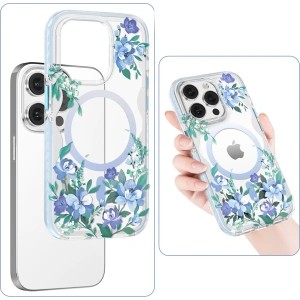 Kup Etui Kingxbar Flora MagSafe Apple iPhone 14 Pro Max orchid - KGX560 - {ean13} - Sklep Home Screen