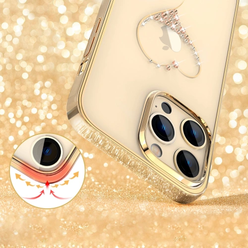 Kup Carcasă Kingxbar Wish Apple iPhone 14 Plus / 15 Plus aurie - KGX567 - {ean13} - Sklep Home Screen