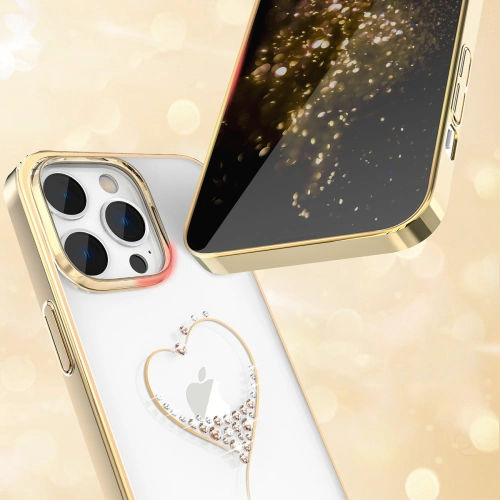 Kup Carcasă Kingxbar Wish Apple iPhone 14 Plus / 15 Plus aurie - KGX567 - {ean13} - Sklep Home Screen