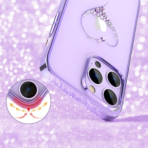 Kup Etui Kingxbar Wish Apple iPhone 14 Plus / 15 Plus fioletowe - KGX569 - {ean13} - Sklep Home Screen