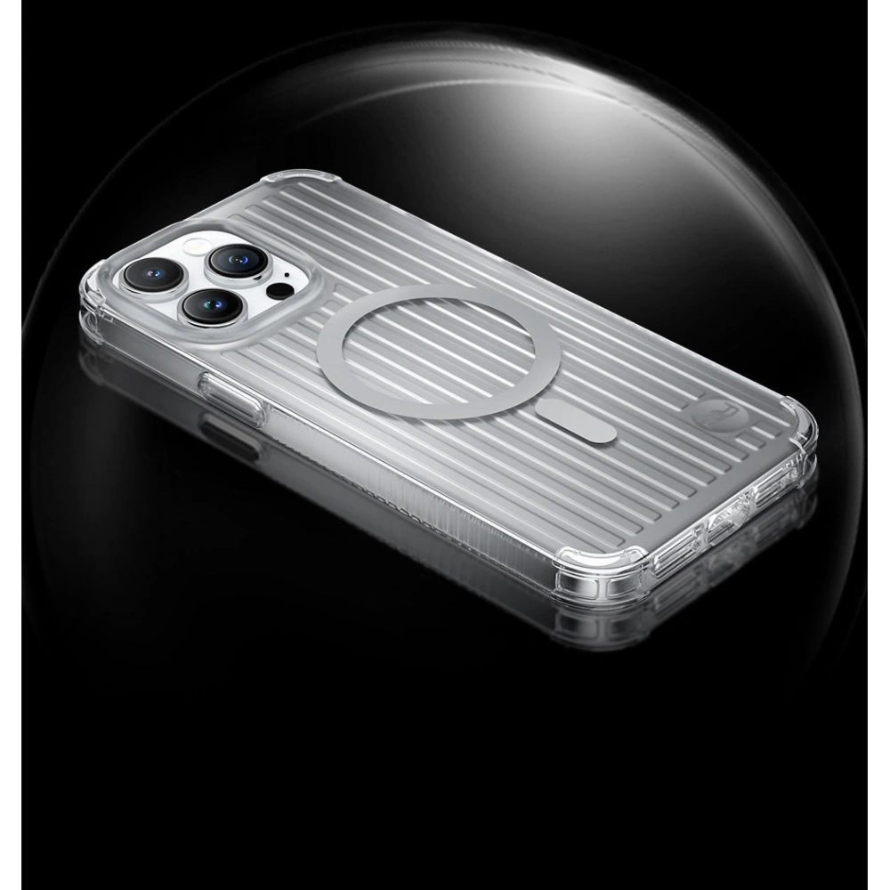 Etui Kingxbar PQY Go Out MagSafe Apple iPhone 14 czarne