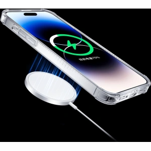 Kup Etui Kingxbar PQY Go Out MagSafe Apple iPhone 14 srebrne - KGX575 - {ean13} - Sklep Home Screen