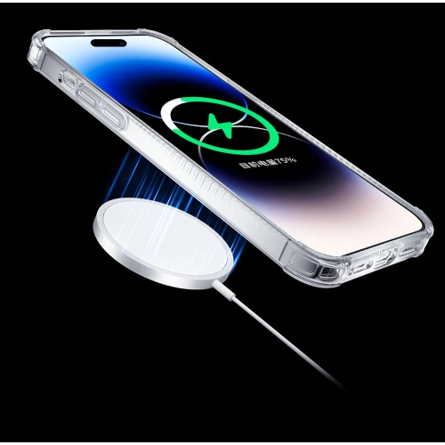 Kup Etui Kingxbar PQY Go Out MagSafe Apple iPhone 14 srebrne - KGX575 - {ean13} - Sklep Home Screen