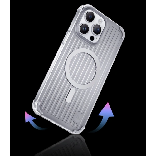 Kup Case Kingxbar PQY Go Out MagSafe Apple iPhone 14 silberne - KGX575 - {ean13} - Sklep Home Screen