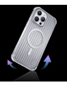 Kup Etui Kingxbar PQY Go Out MagSafe Apple iPhone 14 srebrne - KGX575 - {ean13} - Sklep Home Screen